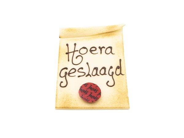 Marsepein Geslaagd