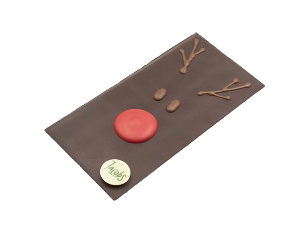 Chocolade tablet Kerst - puur