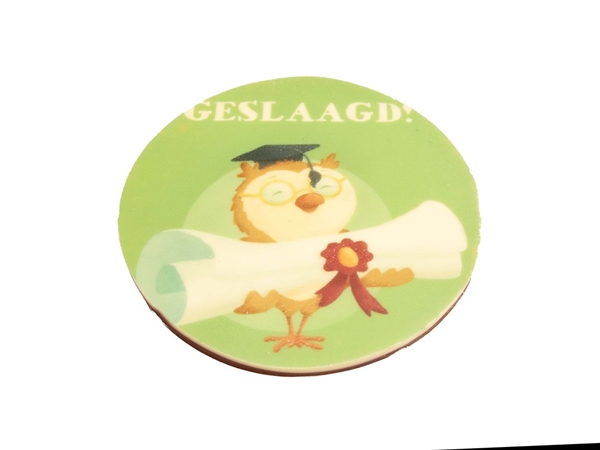 Hoera geslaagd "Rond"