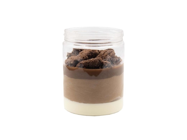Dessert 3 soorten chocolade